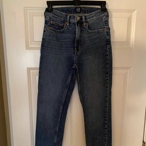 GAP High Rises Cigarette Jeans size 25